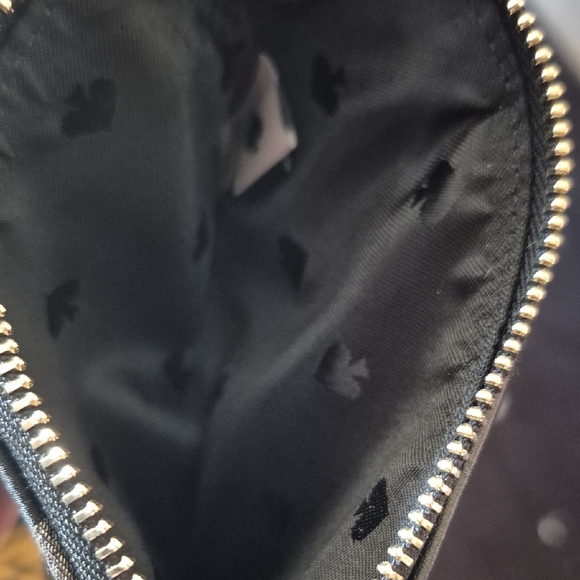 Kate Spade Black and Gold Animal Print Wristlet - Picture 3 of 3